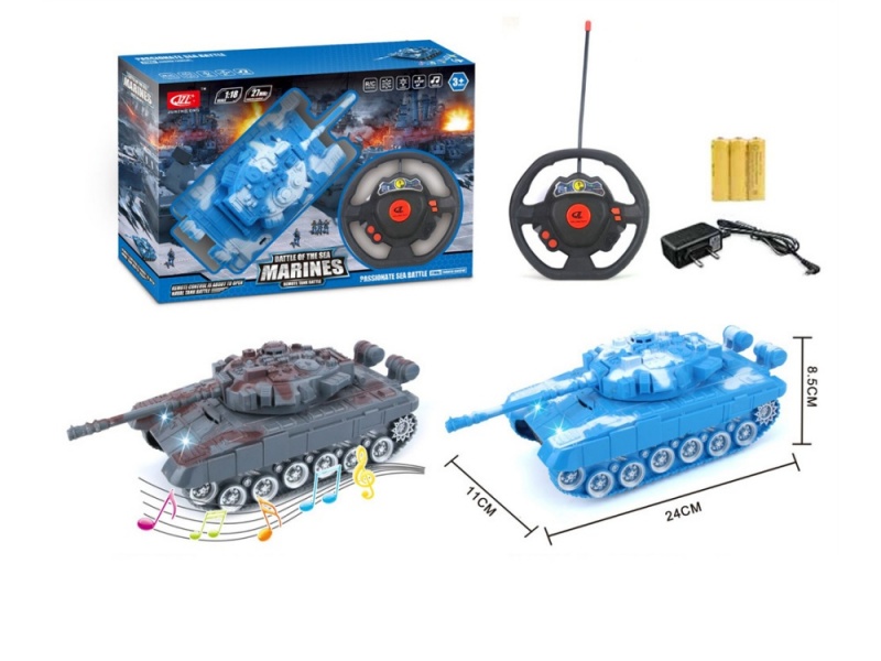 4-Channel  Tank With Light And  Music