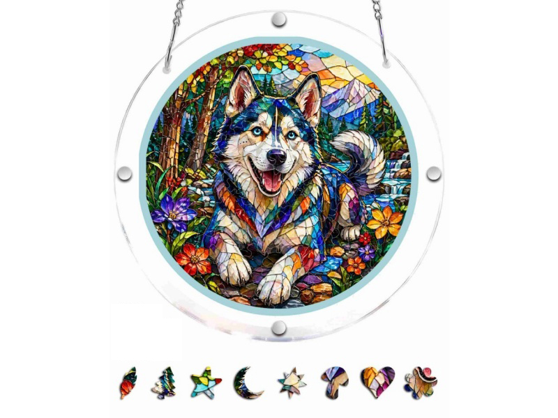 8.9-Inch Acrylic Jigsaw Puzzle