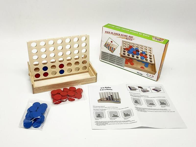 Wooden Four-Game Chess
