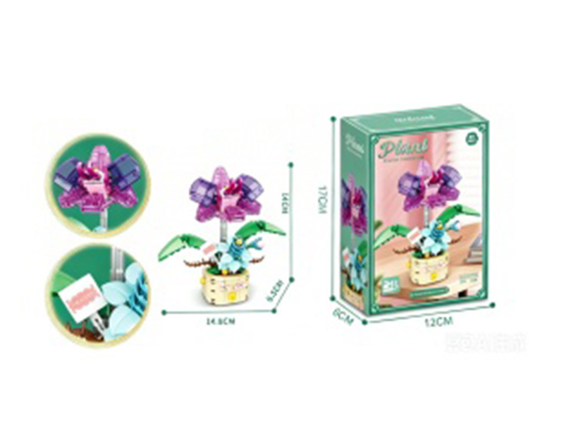 Building Blocks: 153 Pieces Phalaenopsis