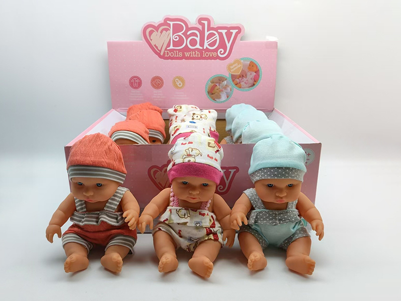 8" Baby Dolls 9pcs