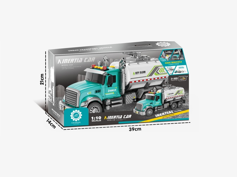 Inertial A Car Sound And Light Sprinkler With Spray