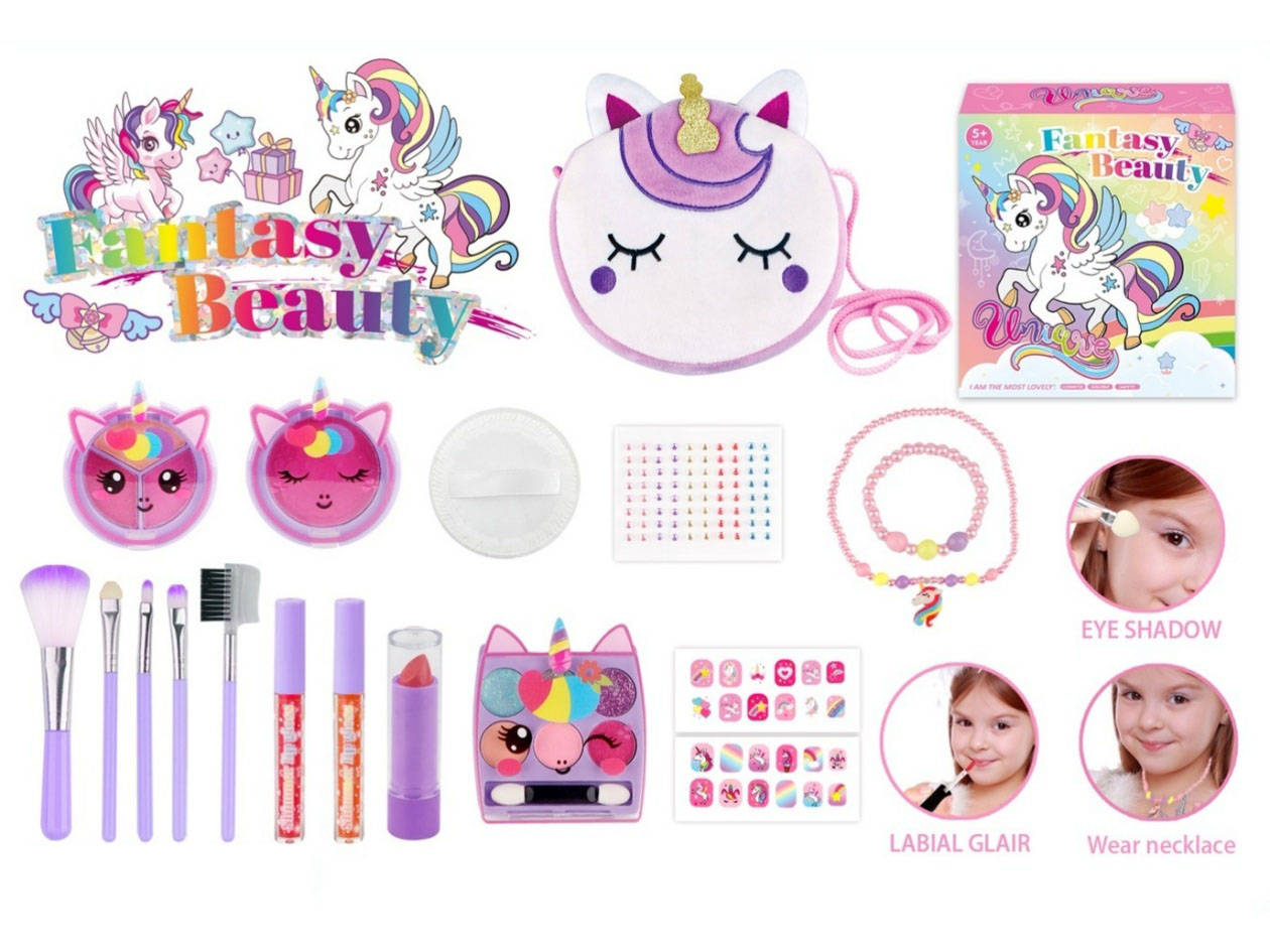 Purple Plush Bag Set Toys