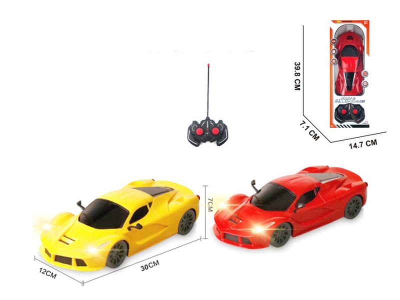 4-Channel  Remote Control Car Ferrari
