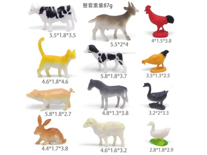 Poultry Set 12 Pcs