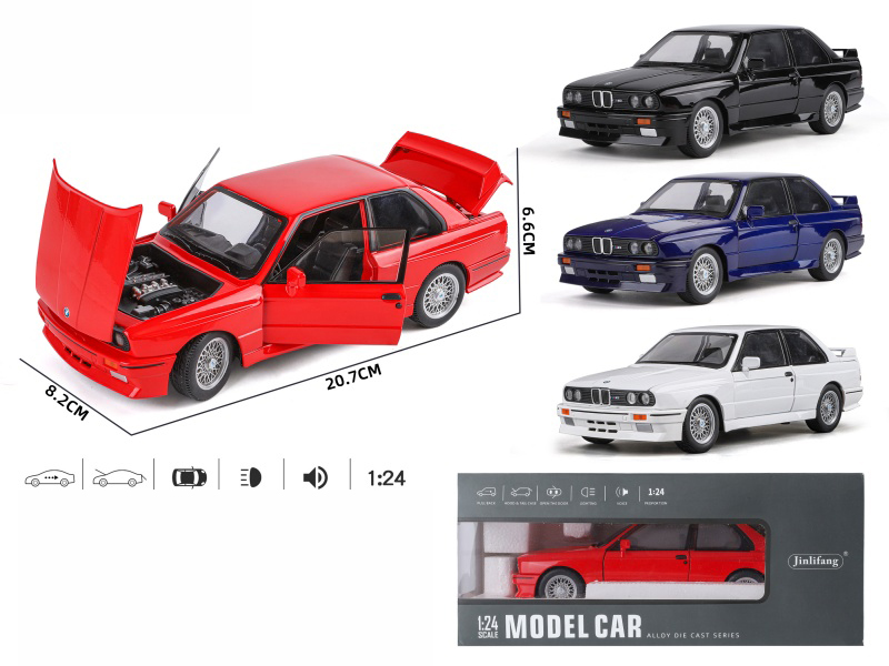 1:24 BMW M3 Streetcar Version Alloy Car