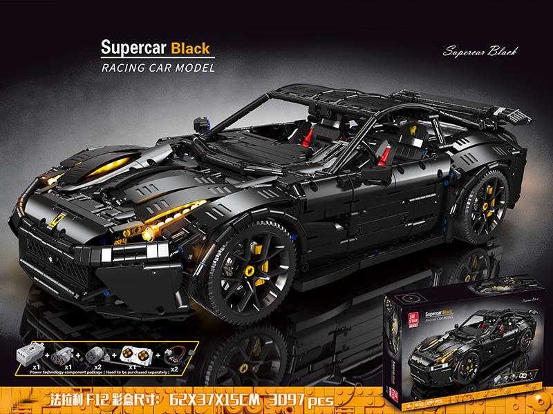 Ferrari F12 Car Model Building Blocks 3097PCS