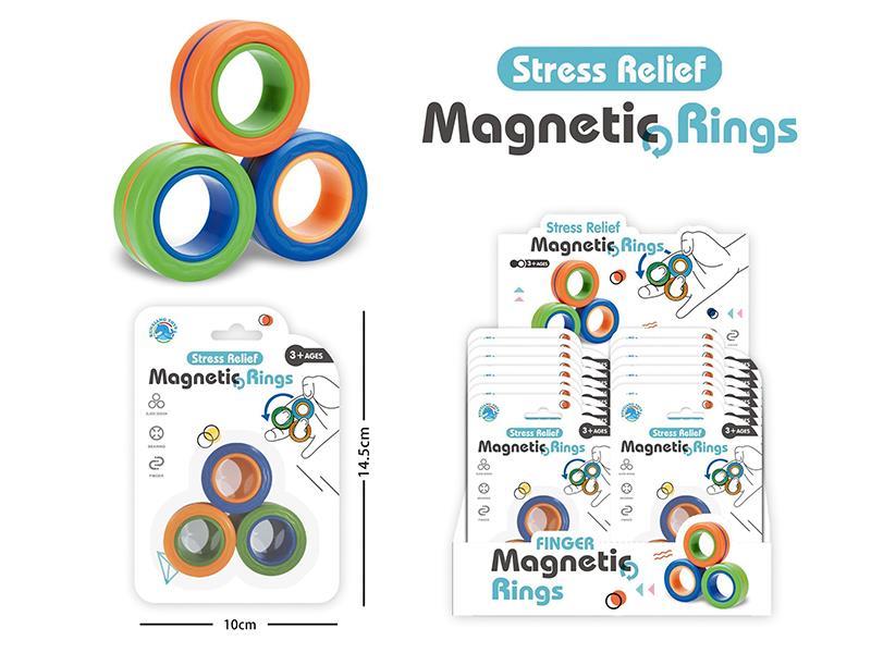 Stress Relief Magnetic Rings 24pcs/box