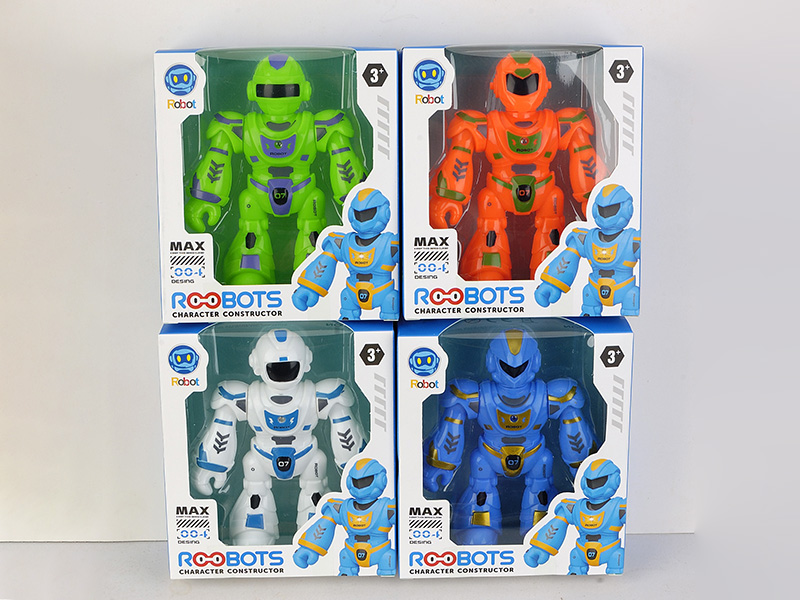 Robot Toy With Colorful Lights