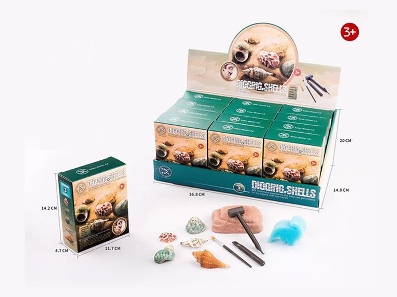 12PCS Static Educational Toys (Paleontology)