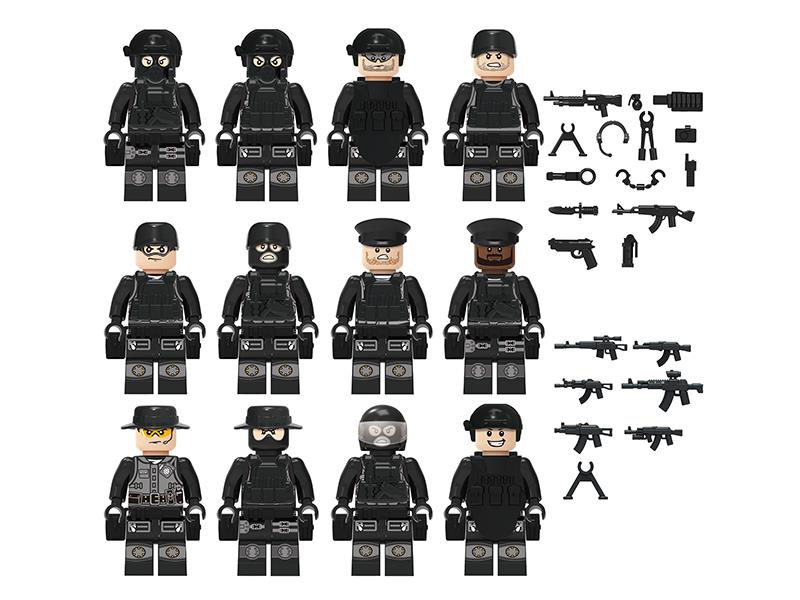 Special Policeman Building Blocks Figures Toys