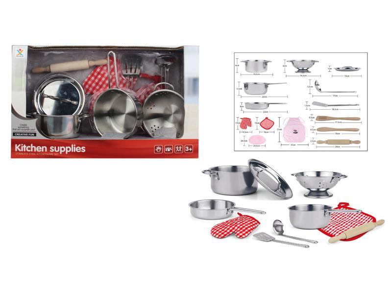 Stainless Steel Tableware Toys
