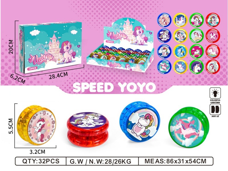 Pony Yo-Yo (24 Pcs)