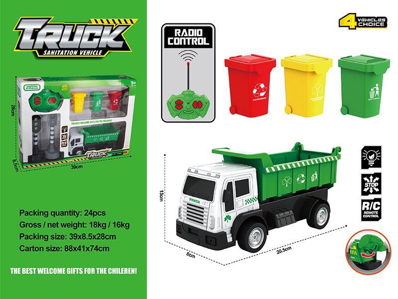 Remote Control Garbage Truck