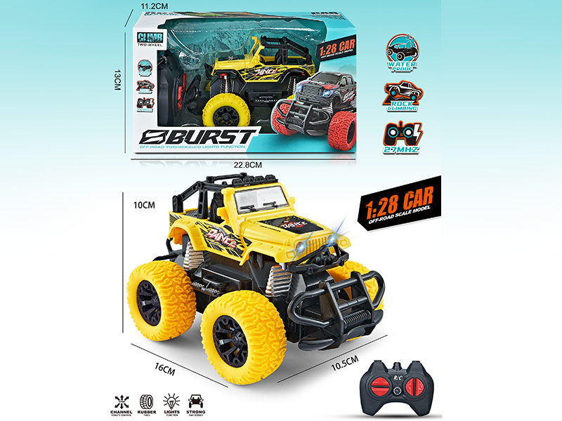4 Channel Remote Control Jeep Truck
