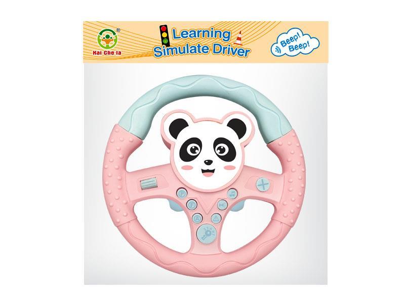 Cartoon 360° Rotating Steering Wheel(Panda)