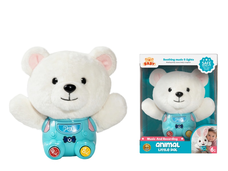 Polar Bear Multifunctional Soothe Plush Toys