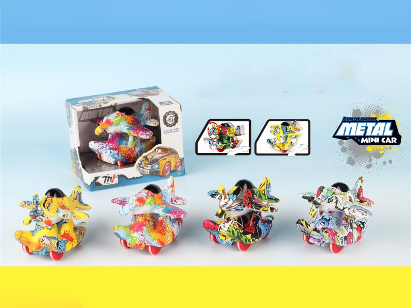 Inertial Graffiti Alloy Car