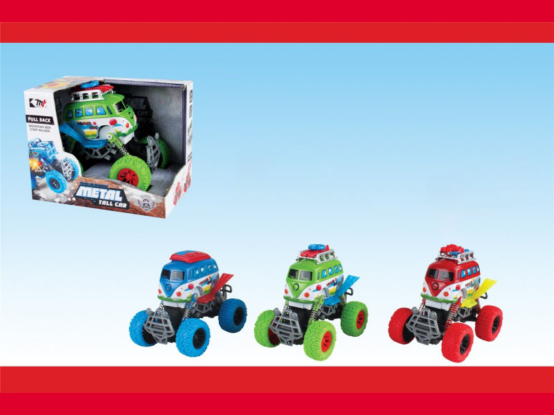 Dual-Inertia Alloy Off-Road Vehicle (With Lights And Sound)