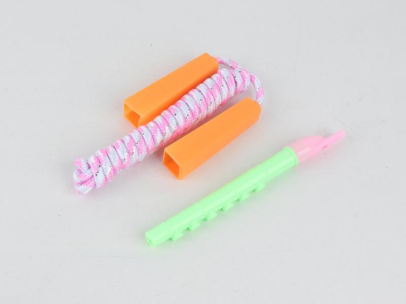 Rope Skipping + Clarinet Toy