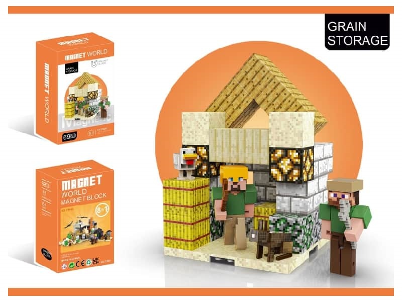 Magnetic Building Blocks-Grain department