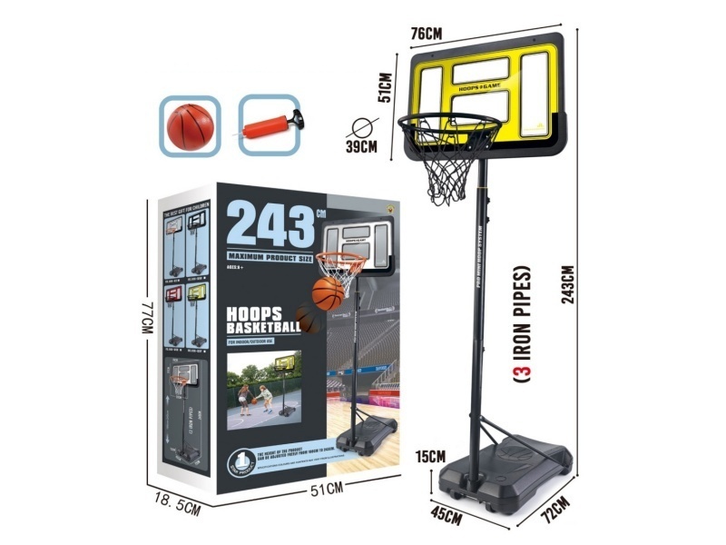 Enhanced Basketball Stand