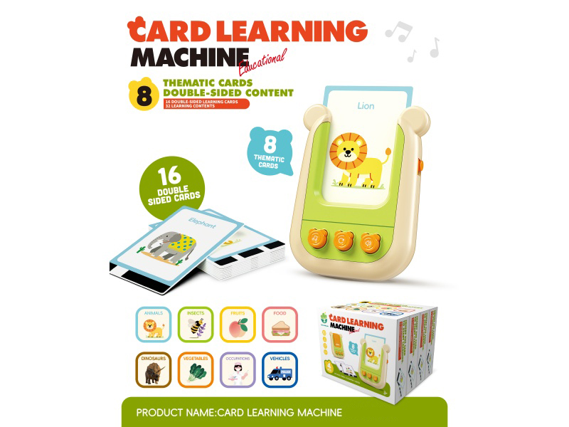 4 In 1 3-Key Card Learning Machine
