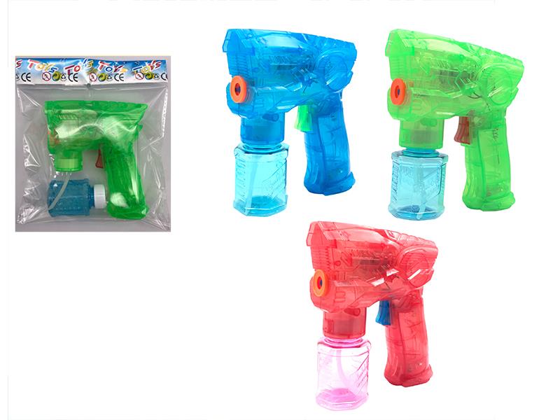 Electric Transparent Space Bubble Gun