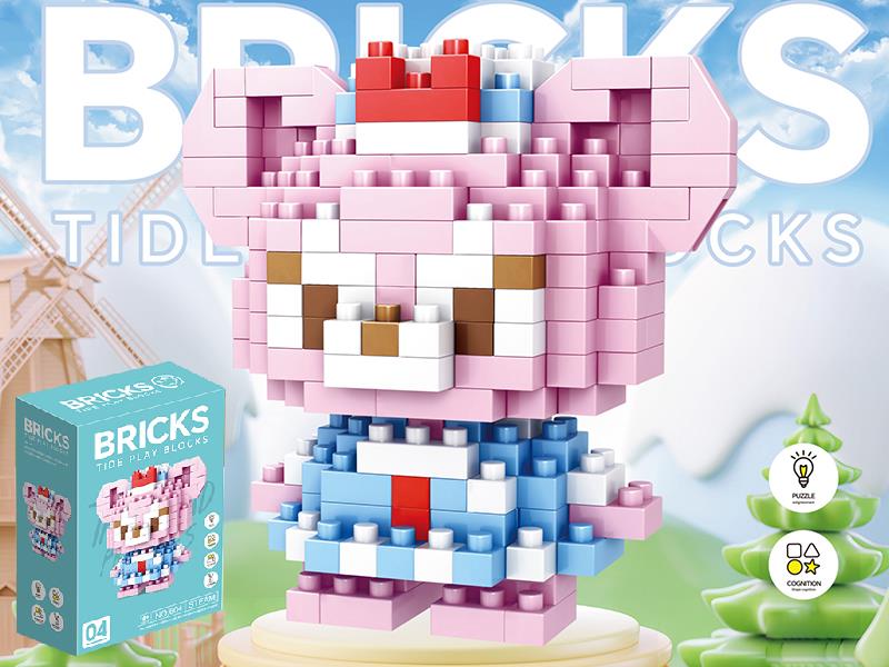 3D Doll Microparticle Building Blocks