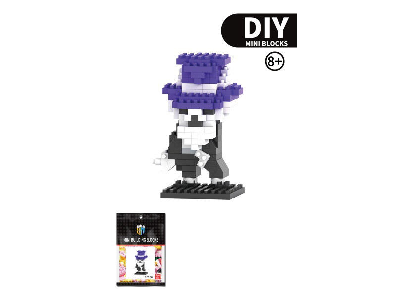 Halloween Series Skull Jack Building Blocks 188 PCS