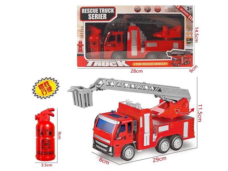 Friction Fire Ladder Truck