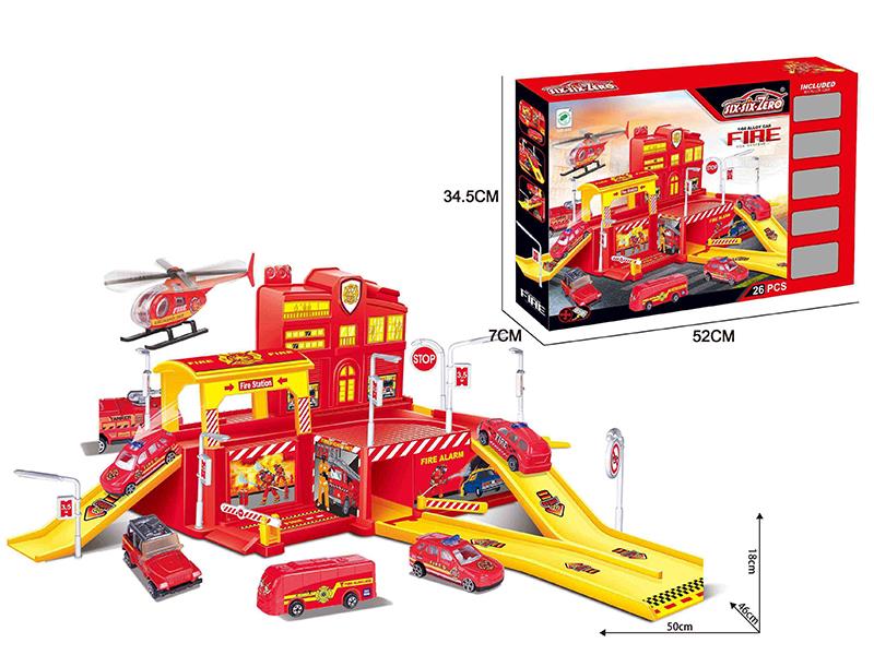 Fire Control Alloy Car Park