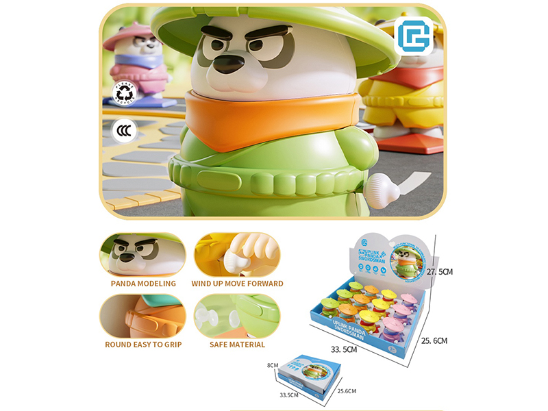 Chain Up Panda 12Pcs