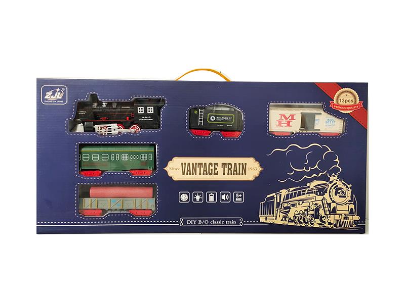 Retro Rail Train(Light + Sound)