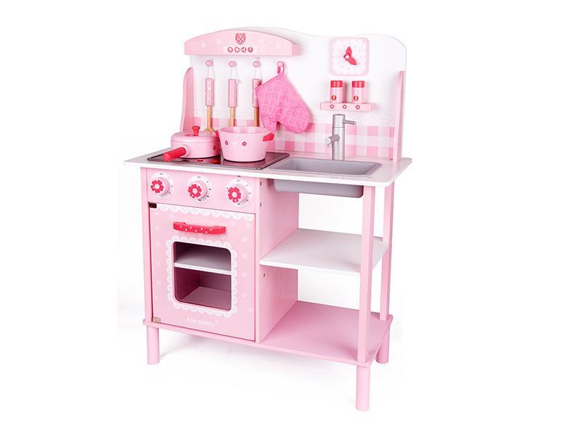 Wooden Kitchen Toy With Lights And Music