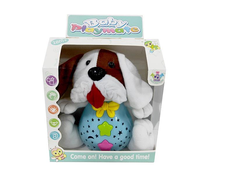 Cartoon Dog With Sound And Light