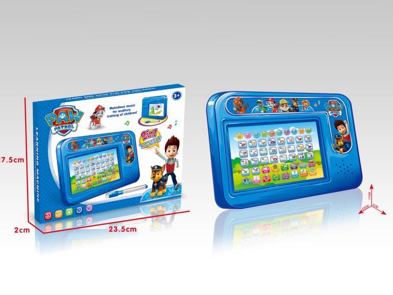 (Dog Patrol Team) English Audio Learning Small Drawing Board