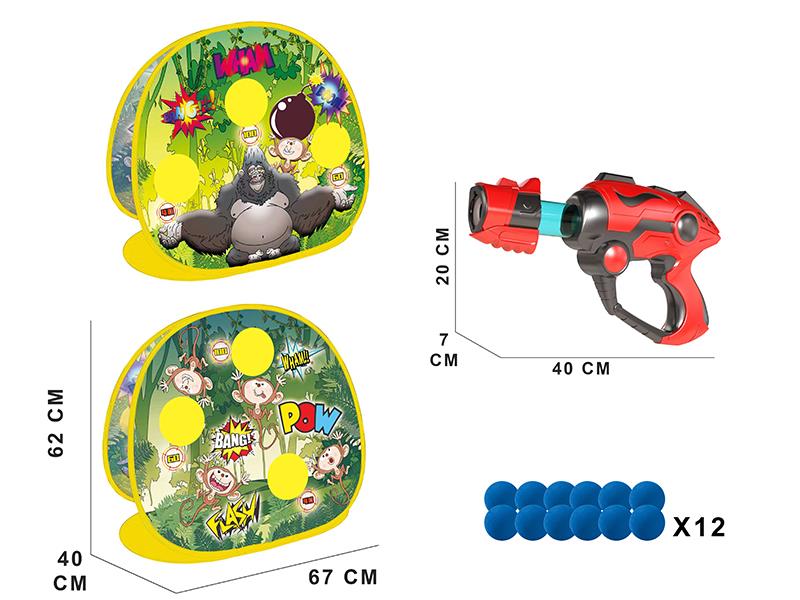Air Gun Double-Sided Shooting Target Set