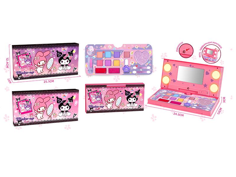 Sanrio Makeup Eye Shadow 18 Colors - Makeup Mirror With Light