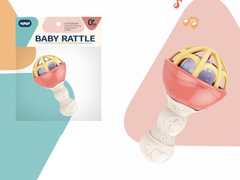 Soft Plastic Baby Rattle