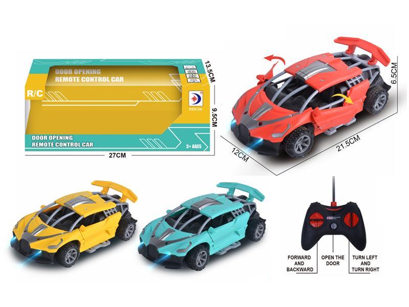 1:24 R/C One Button Door Opening Skeleton Car