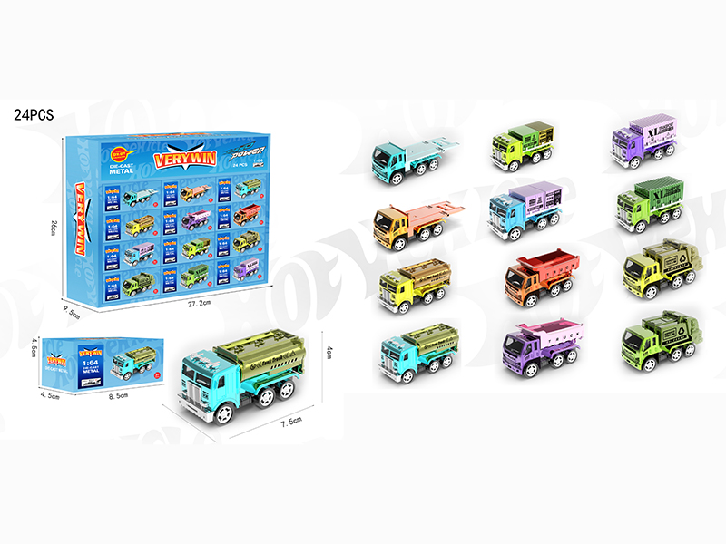 Alloy Cars 24pcs/Box