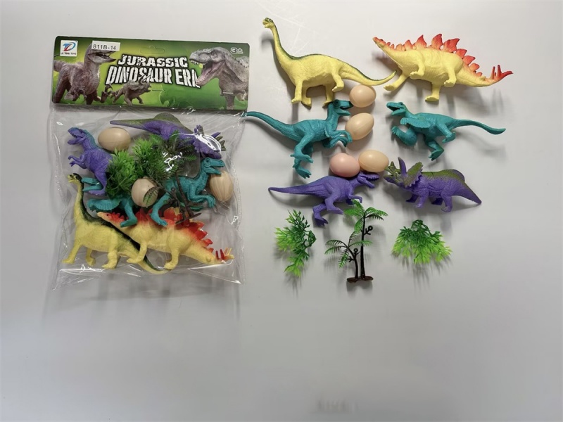 Pvc Dinosaur Set 13Pcs