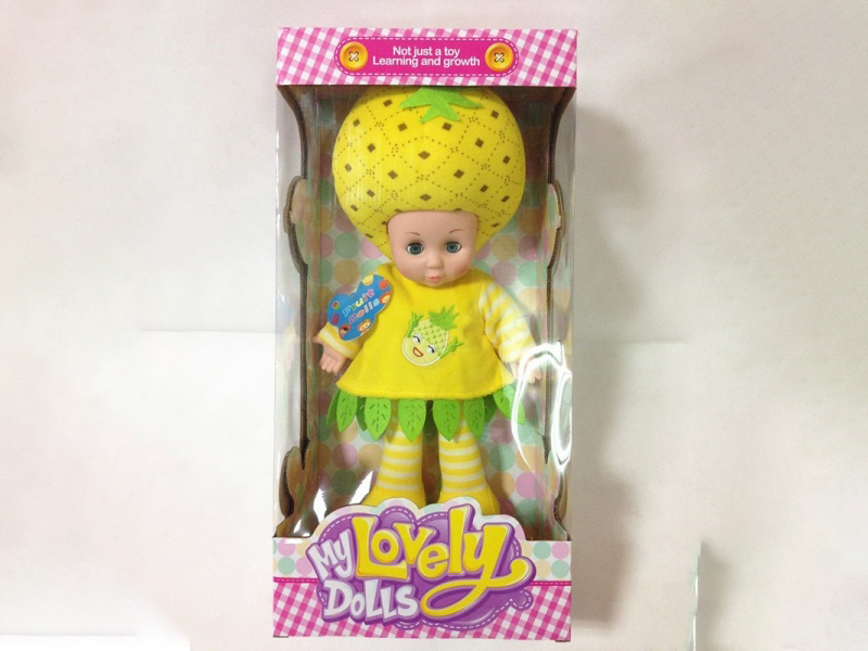 14-Inch Pineapple Music Doll