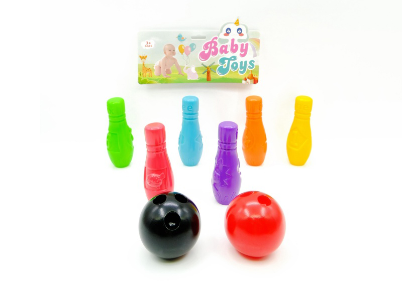 Vinyl Bowling Ball Set With Bb Whistle