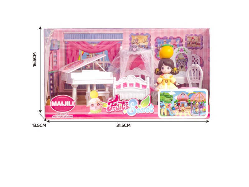 Mini Princess Bedroom