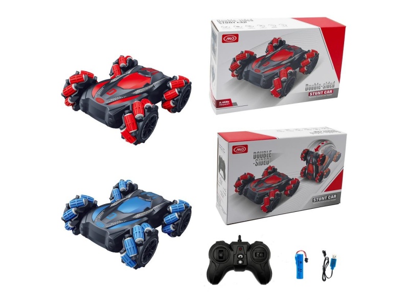 Remote Control Small Size Stunt Dual-Sided Car