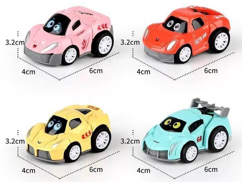 1:64 Pull Back Alloy Car