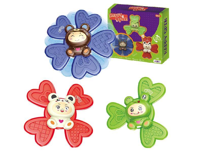 Cartoon Sucker Spinner Toy 3pcs