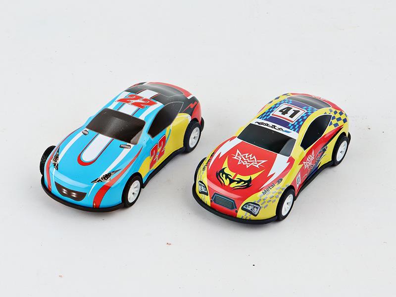 Light Alloy Pull Back Car